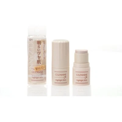 CEZANNE Highlighter Stick 5g 01 White with Pearl - Image 1 of 4