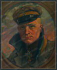 Karl Bauer Kolorowy portret Richthofen Order Pour le Mérite Jasta 11 Luftwaffe 1917