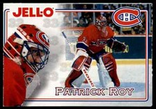 1995-96 KRAFT PATRICK ROY MONTREAL CANADIENS #NNO