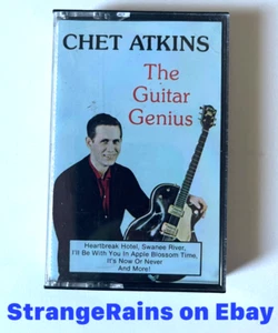 Chet Atkins ~ THE GUITAR GENIUS~ Cassette Tape ~ PLAY TESTED - Picture 1 of 6