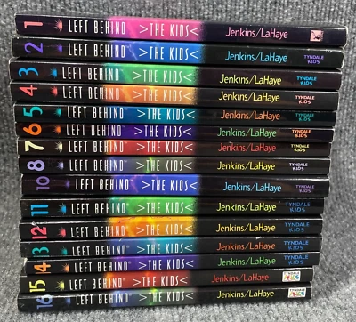 Left Behind The Kids Book Lot 1-8, 10-16 Tim LaHaye & Jerry Jenkins Paperback - Image 1 of 4