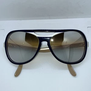 Vintage B&L Ray Ban Bausch & Lomb DGM Ambermatic Powderhorn Sunglasses w/Case - Picture 1 of 19