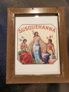 Susquehanna Indian Women (Cigar Box Label??) Wall Art - Picture 1 of 5
