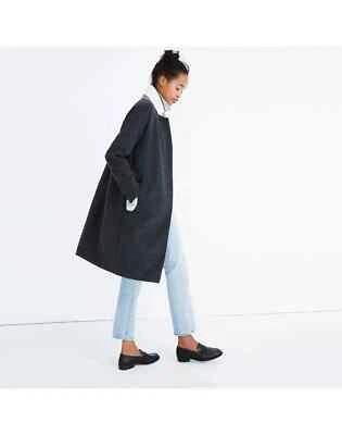 Casaco Madewell Monsieur mistura de lã comprimento médio tamanho médio urze cinza sombra - Imagem 1 de 4