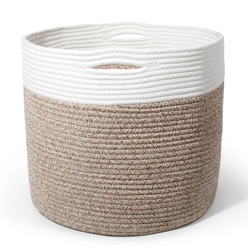 Wäschekorb Aufbewahrungskorb Kinderzimmer, Aufbewahrungsbox Geflochten - Bild 1 von 1