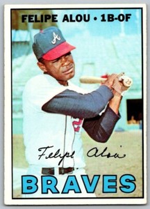 1967 Topps Felipe Alou Atlanta Braves #530 EX-MT