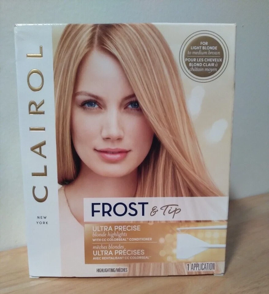 Clairol Ultra Precise Blonde Highlights Frost & Tip LIGHT BLONDE TO MEDIUM BROWN - Image 1 of 1