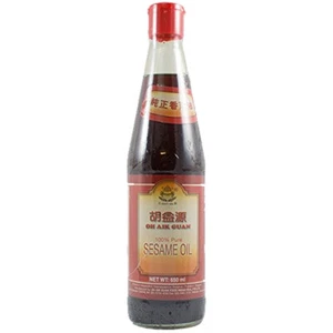Oh Aik Guan Sesam Öl aus gerösteten Sesamkernen Sesamöl 650ml - Bild 1 von 1