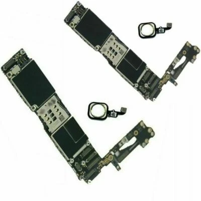 Main Motherboard + Touch ID for iPhone 6 6P 6S Plus 16GB/64GB Unlock Logic Board - Image 1 of 4