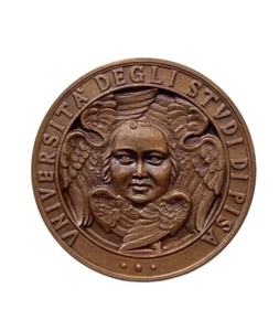*HH* Medaglia Università Studi Pisa Antonio Pacinotti Dinamo Corrente Medal  - Foto 1 di 4