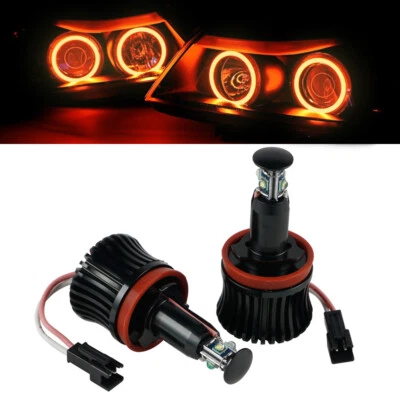 2x LED Angel Eyes Light Marker Halo Bulbs Fit BMW E92 E93 E90 E91 M3 E60 LCI - Image 1 of 4