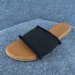 Andre' Assous Scarpe da Donna Slide in Tessuto Nero Taglia 11 Medium (B, M) - Foto 1 di 6