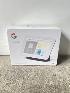 New Google Nest Hub (2nd Gen.) Smart Display - Charcoal (GA01331-US) NEW SEALED