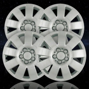 4-pack of 15" Push-on Silver Hubcaps for 2003-2004 Corolla - ARFH272 - Picture 1 of 4