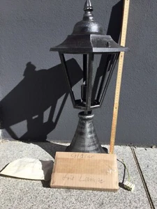 MASSIVE GARTENLAMPE # GUSSEISEN # NEU # STANDLEUCHTE - Bild 1 von 5