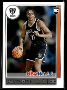 2021-22 Hoops #15 Day'Ron Sharpe RC  BK01R03H - Picture 1 of 2