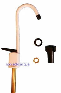 Rubinetto bianco per depuratore acqua osmosi inversa purificatore made in Italy - Foto 1 di 2