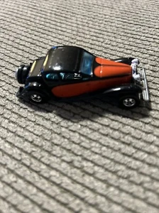 Vintage Classic 1980 Hot Wheels Black/Red '37 Bugatti Blackwall Hong Kong HK - Picture 1 of 5