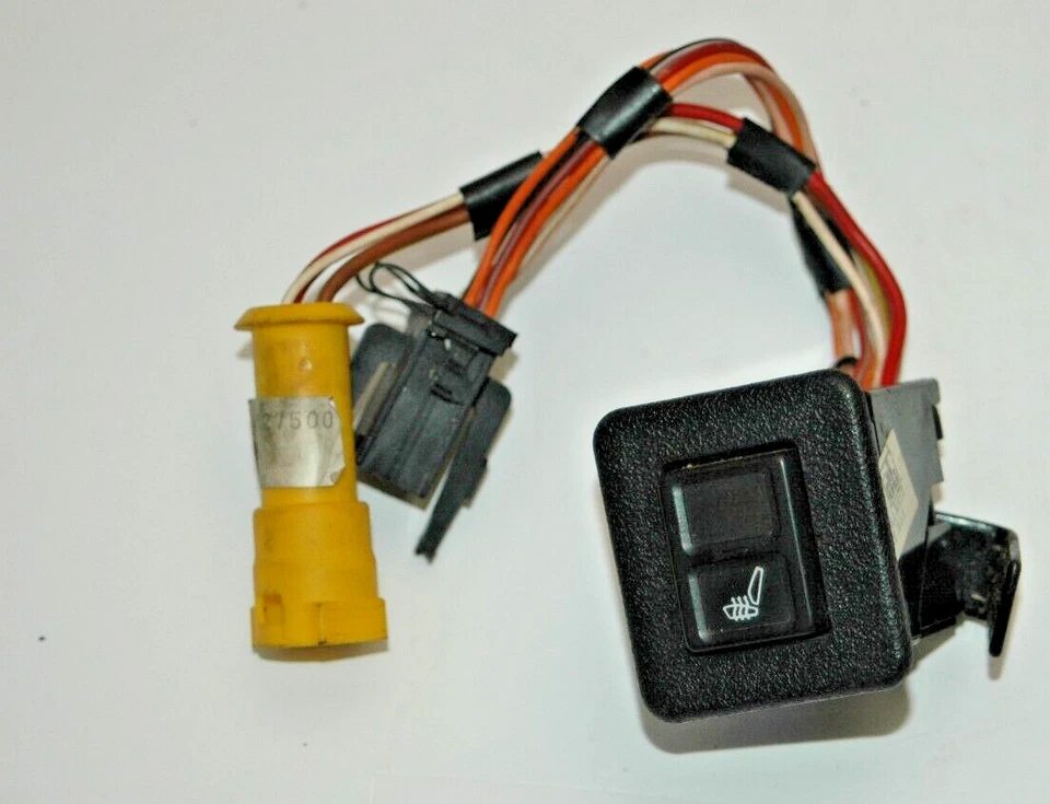 1988-1992 Jaguar XJ6/VDP XJ12 interruptor aquecedor de assento esquerdo fabricante de equipamento original DBC4279 - Imagem 1 de 4