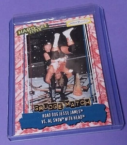 WWE Jakks Pacific Grudge Match Action Figure Card 1999 Rare Road Dog Al Snow DX - Picture 1 of 1