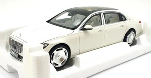 Norev 1/18 Scale Diecast 183918 - 2021 Mercedes-Maybach S-Class - Met. White - Picture 1 of 5