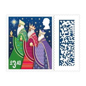 GB Weihnachten 3,40£ Single MNH 2025 nach Nov 20 - Bild 1 von 1
