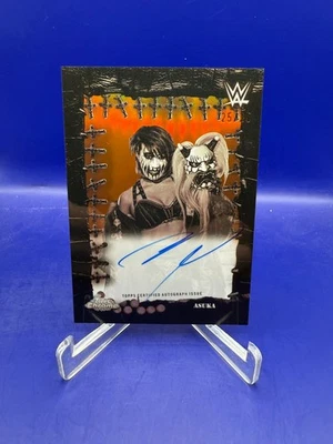 2025 Topps Chrome WWE X Cactus Jack - Famed Phantoms Asuka /25 Auto Orange (AU) - Image 1 of 3