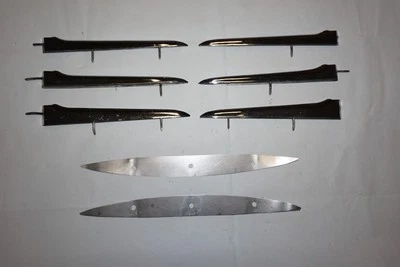 58 59 60 61 C1 Corvette guardabarros cala lanza molduras izquierda derecha con placas internas delanteras Foto 1 de 4