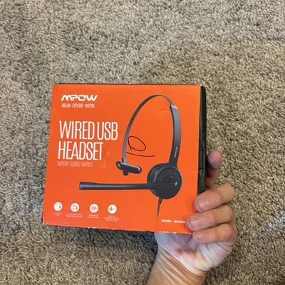 NUEVO MPOW Audio Auriculares USB con Cable Modelo BH323A Conector de 3,5 mm con Micrófono Incorporado Foto 1 de 4