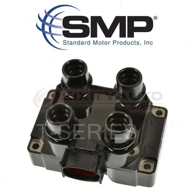 SMP T-Series Ignition Coil for 1991-2003 Ford Escort - Wire Boot Spark Plug  qk - Image 1 of 4