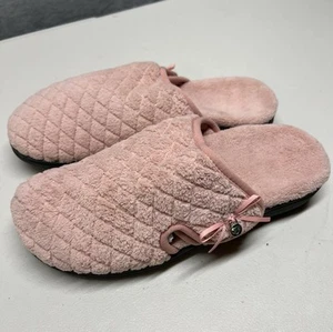 Vionic Adilyn Pink Closed Toe Orthotic Support Slippers Mules Size: 9 - Picture 1 of 7