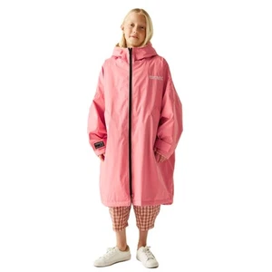 Regatta Kids Spirit Of Adventure Hooded Waterproof Warm Drying Changing Robe - Picture 1 of 121