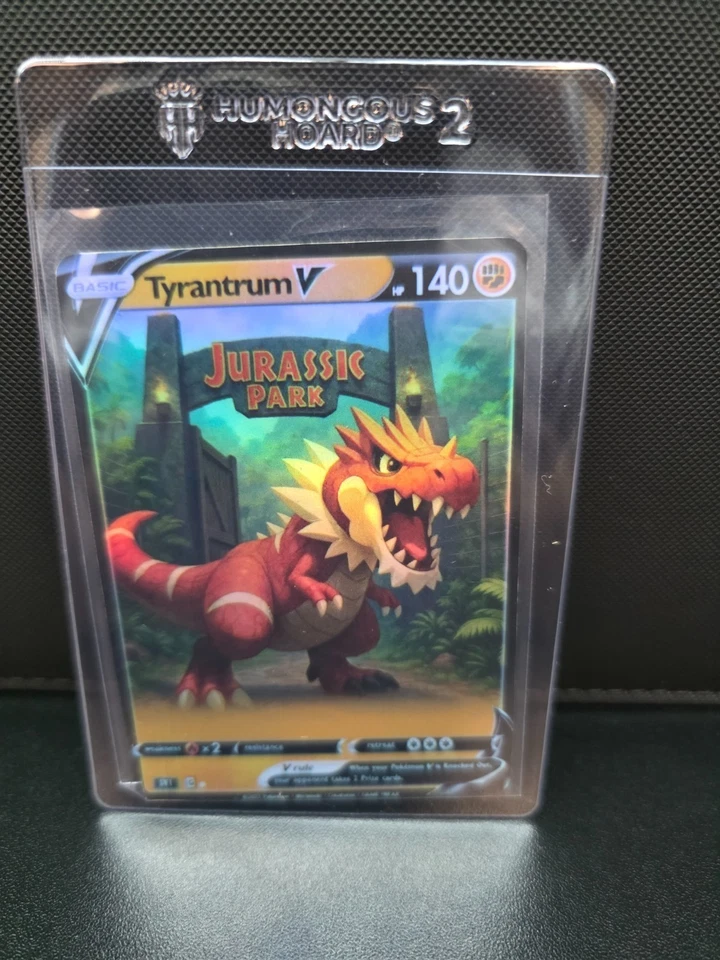 HandMade Per Order PokeTeamLegends Pokemon Card Holo PTL622 Tyrantrum - Image 1 of 1