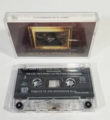Tribute to the Notorious B.I.G. by various artists bad boy records cassette tape - Image 1 of 4