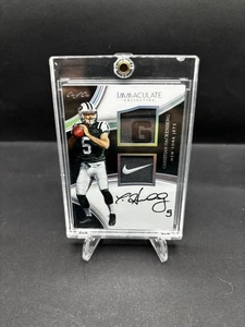 2016 Panini Immaculate Christian Hackenberg NIKE SWOOSH 1/1 - Picture 1 of 2