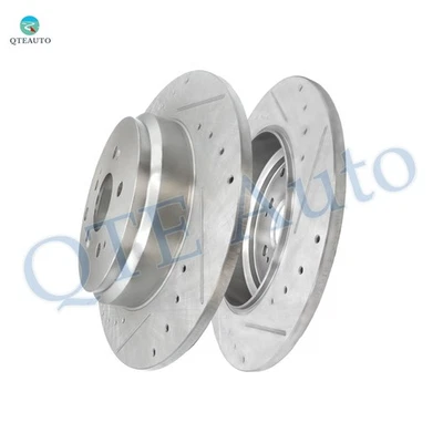 Rotores de freno traseros perforados de 333,5 mm para rueda de 5 pernos Acura ZDX 2010-2013 Foto 1 de 4