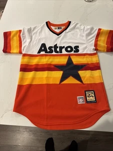 Majestic Cooperstown MLB Houston Astros Nolan RYAN #34 Jersey Medium - Picture 1 of 5