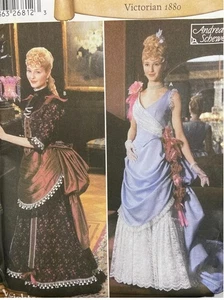 Simplicity 5457 Pattern Ladies Victorian 1880 Era Costume Dress & Bustle Sz 6-12 - Picture 1 of 7
