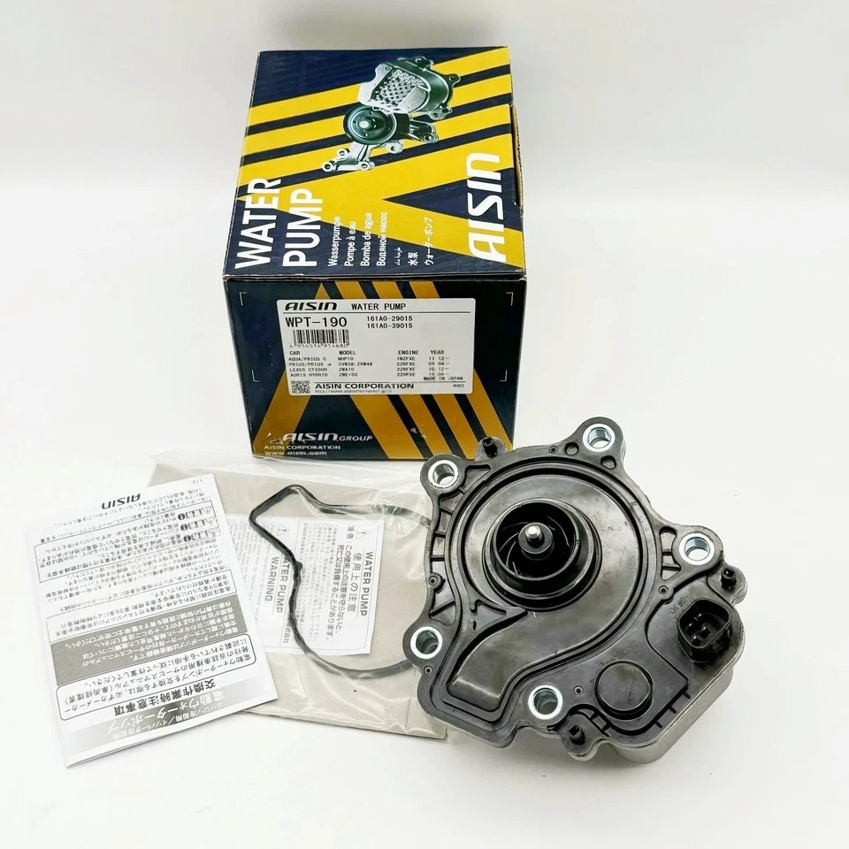 AISIN Water Pump WPT-190 FOR TOYOTA LEXUS CT200H AQUA ZVW30/ZVW35 161A0-29015 US - Изображение 1 из 4