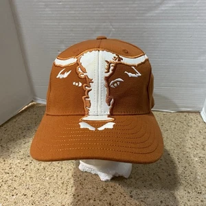 Cappello Texas Longhorns Top Of The World The King Taglia L/XL Arancione Bruciato - Foto 1 di 9