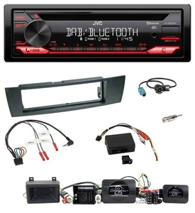 JVC CD DAB USB Bluetooth Lenkrad Autoradio für BMW 1er E87 04-13 Aktiv PDC - Bild 1 von 11