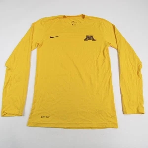 Minnesota Golden Gophers Nike Nike Tee Long Sleeve Shirt Men's Gold Used - Picture 1 of 5