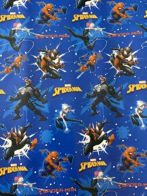 Papel de envolver de Navidad Spider-Man 50 pies cuadrados grande Spider Man Foto 1 de 4