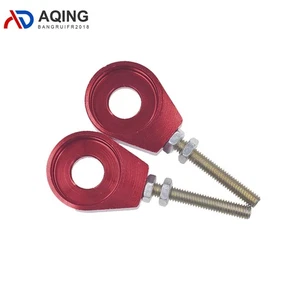 12MM CNC CHAIN ADJUSTER For HONDA XR50 CRF50 XR CRF 50 SDG SSR 107 125 12MM RED - Bild 1 von 5