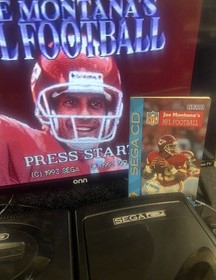 Joe Montana's NFL Football (Sega CD, 1993) Tested