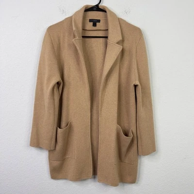 J. Suéter Crew para mujer L mezcla de lana tejido minimalista preppy silencioso cárdigan de lujo Foto 1 de 4