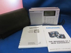 GRUNDIG YB 300PE AM FM STEREO SHORTWAVE RADIO WITH CASE & MANUAL - Bild 1 von 3