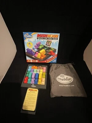 Rush Hour 2010 - Traffic Jam Fun Logic Game Thinkfun Complete - Image 1 of 3