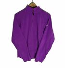 beghaus 1/4 Zip Fleece Size 16 Purple 