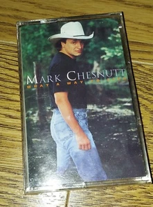 Mark Chestnut "What A Way To Live" Cassette Tape Sealed US3 - Picture 1 of 2